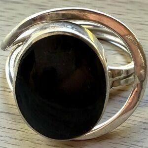 Signed Jcomes Mexico Sterling silver ring size 7.5 weight 10.85 G